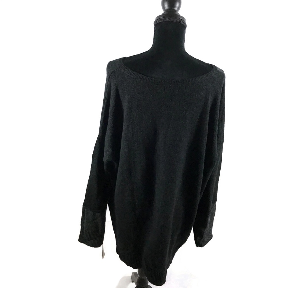 Plus size color block tunic top - Picture 4 of 5